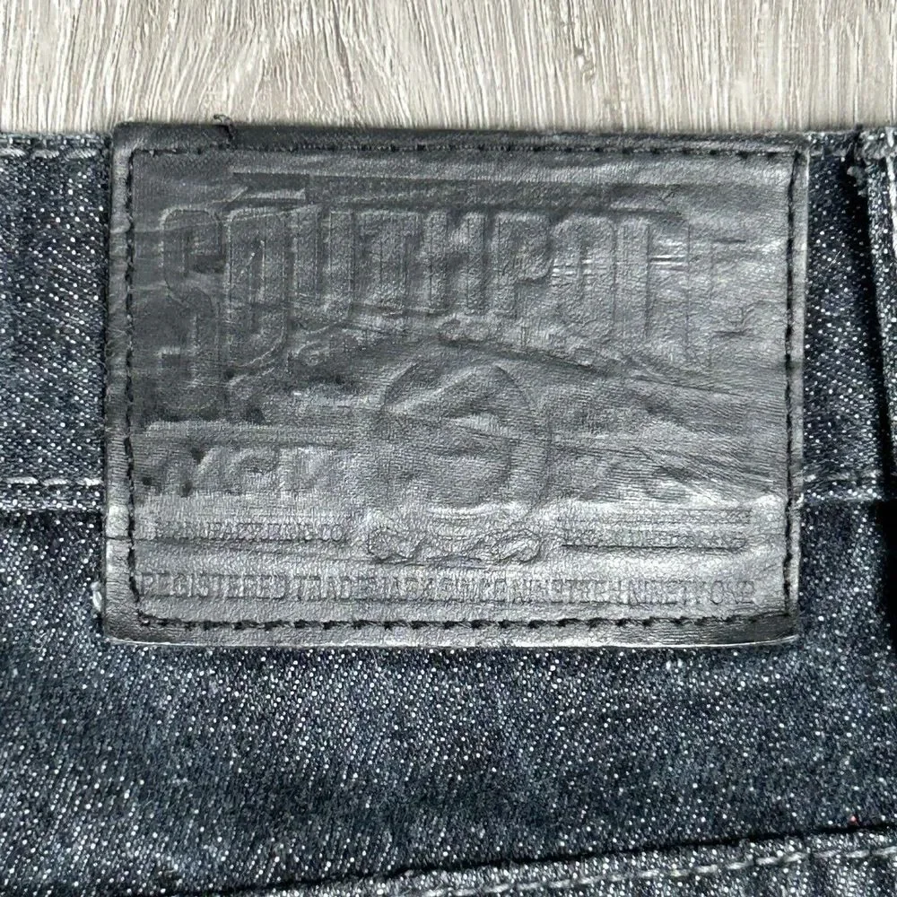 SOUTHPOLE Jeans Mens 36 x 32 Y2K Relaxed‎ Loose Fit Dark Wash Denim Baggy